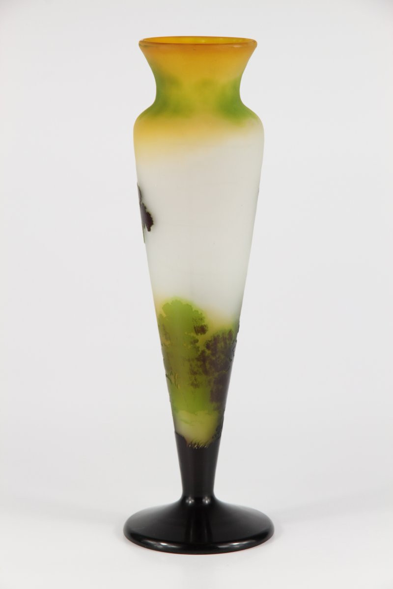 Gallé Vase (river Landscape)-photo-2