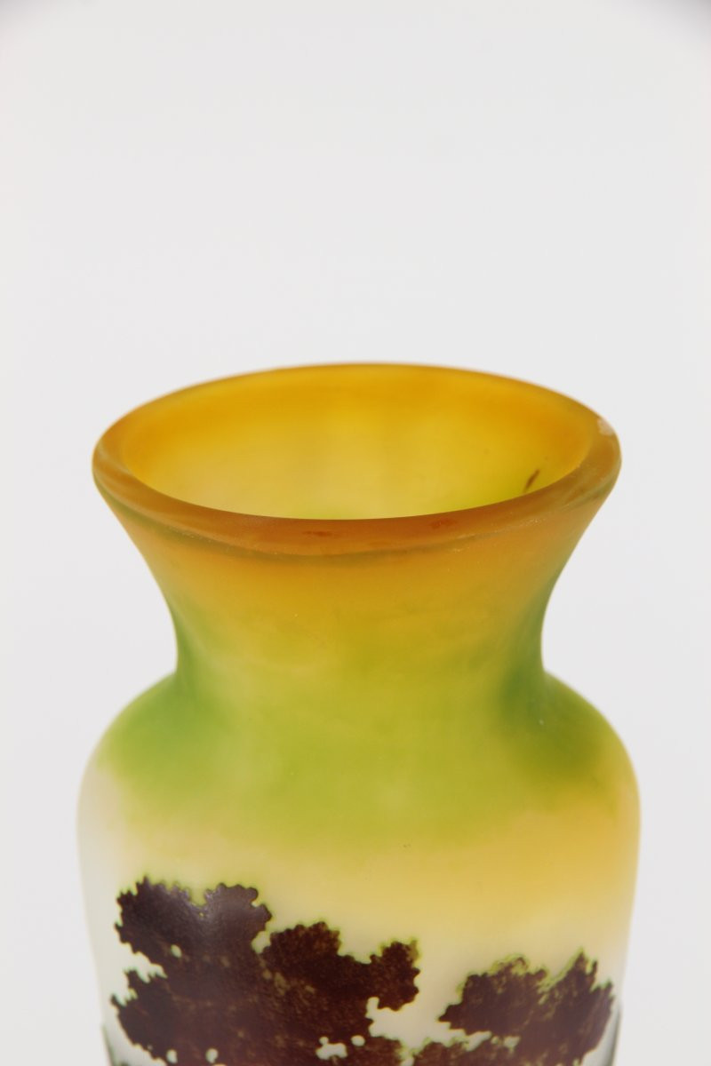 Gallé Vase (river Landscape)-photo-4