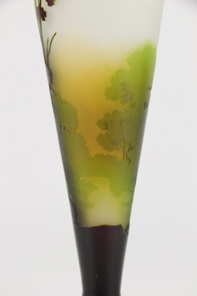 Gallé Vase (river Landscape)-photo-6