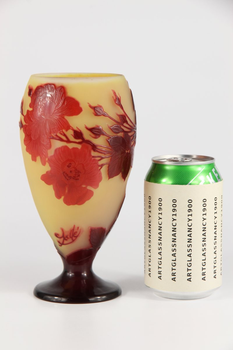 Vase Gallé (Roses)-photo-2