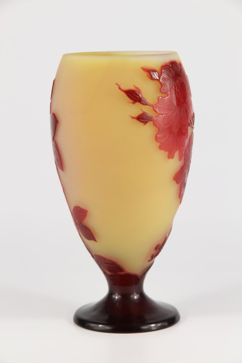 Vase Gallé (Roses)-photo-3