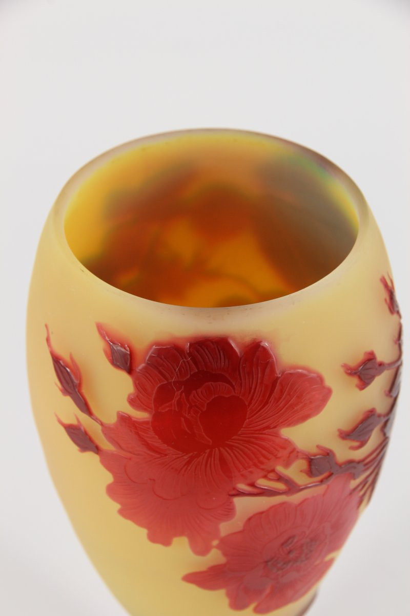 Vase Gallé (Roses)-photo-6
