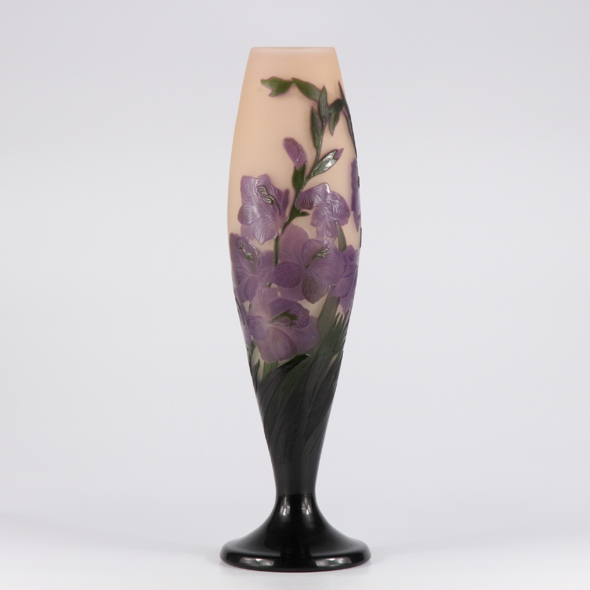 Vase Gallé (Glaïeuls)