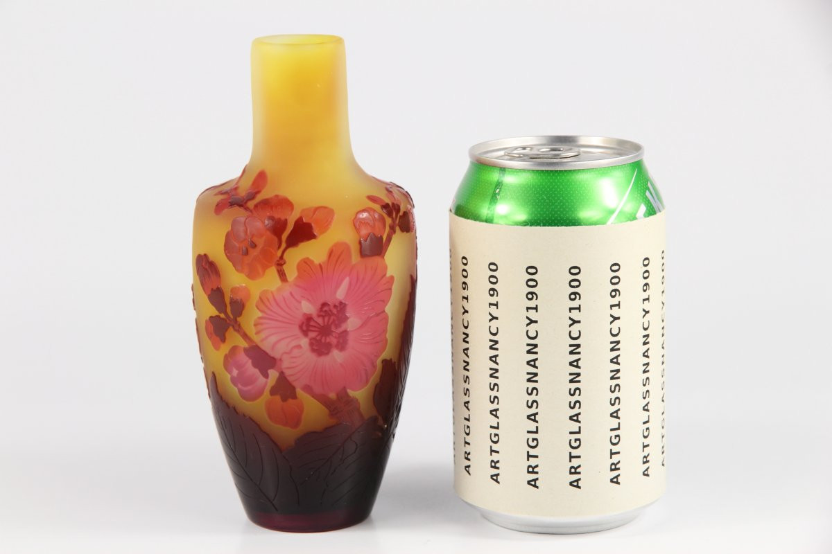 Gallé Vase (apple Blossoms)-photo-2