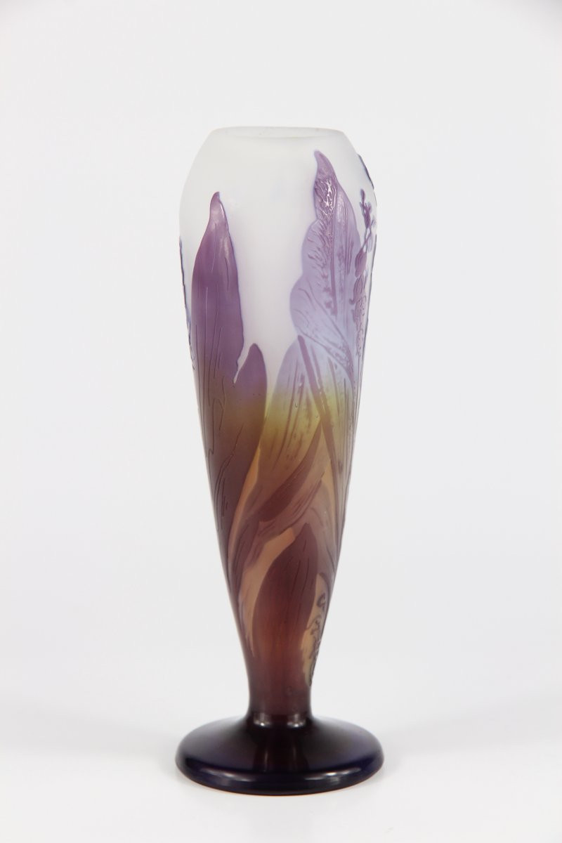 Vase Gallé (muguets)-photo-3