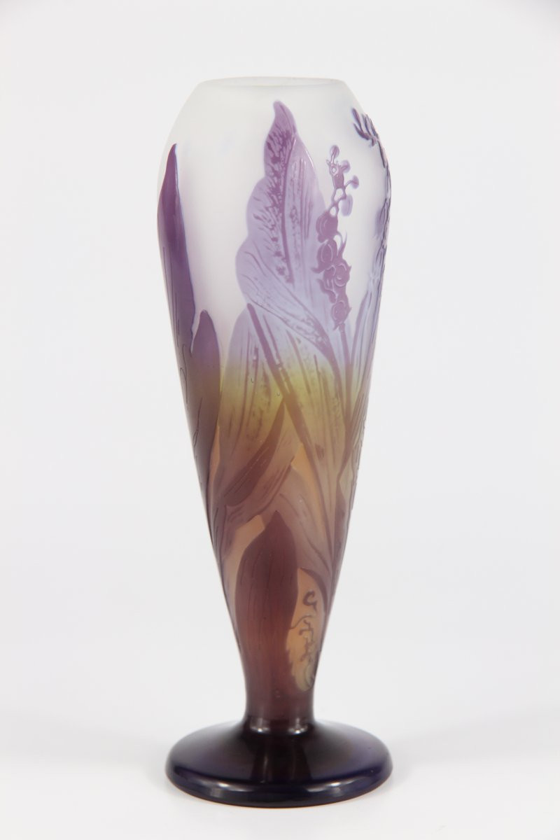 Vase Gallé (muguets)-photo-6