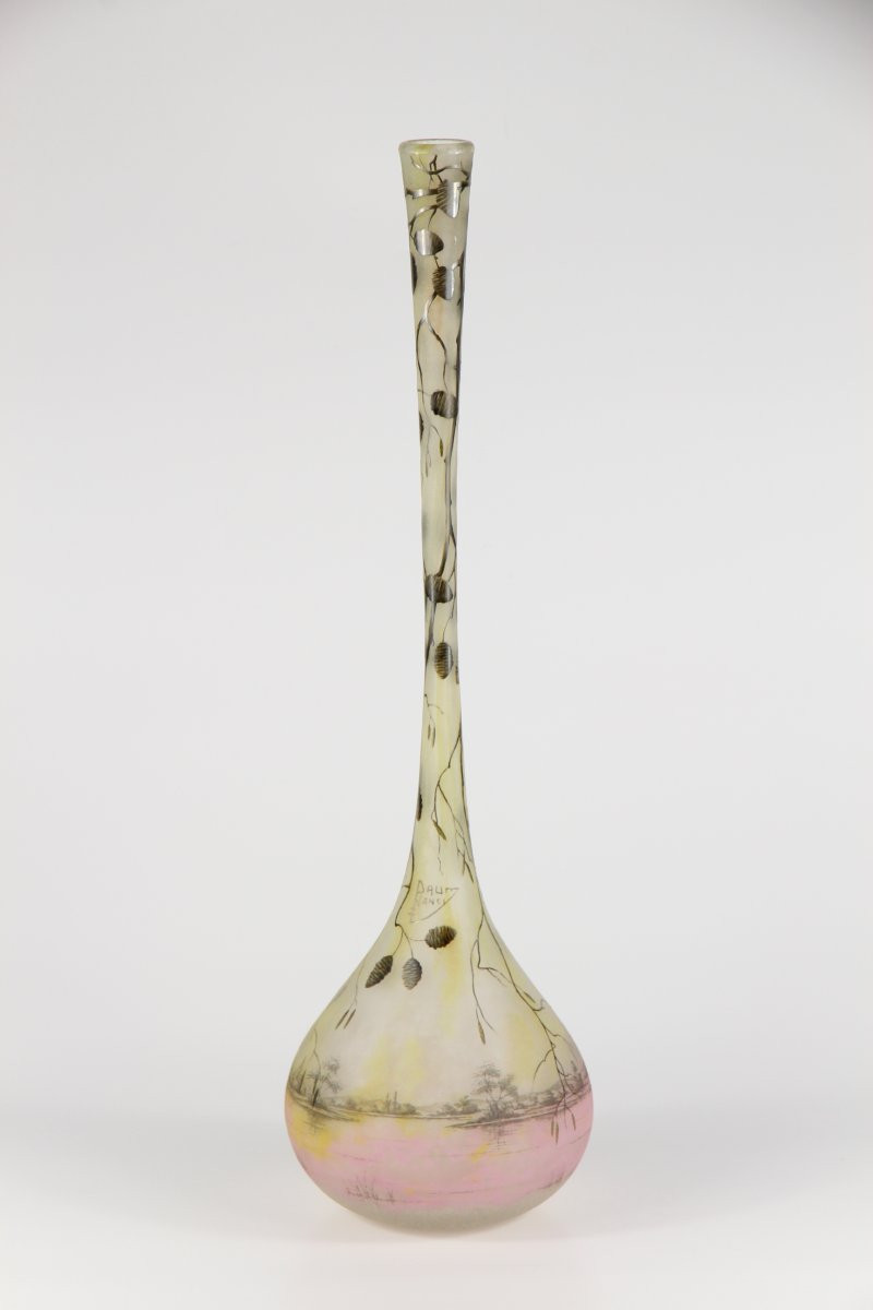 Vase Daum Nancy (Aulne)-photo-1