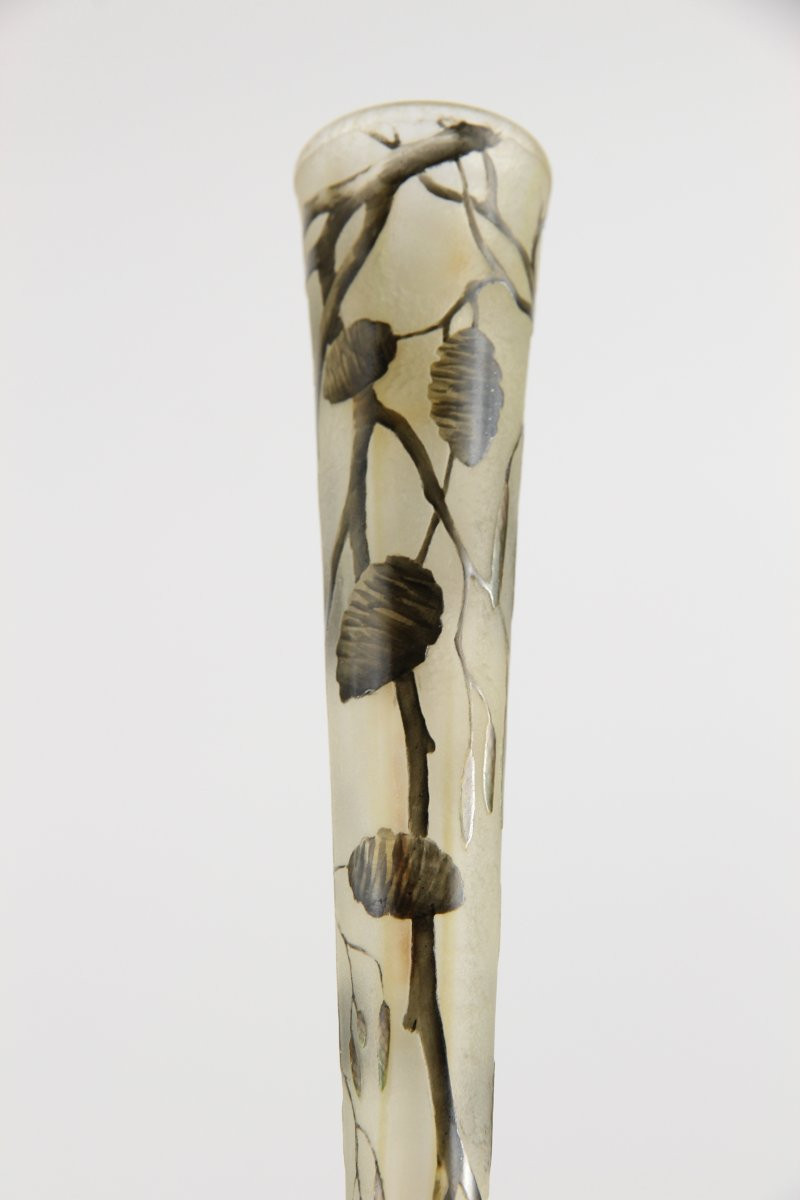 Vase Daum Nancy (Aulne)-photo-8