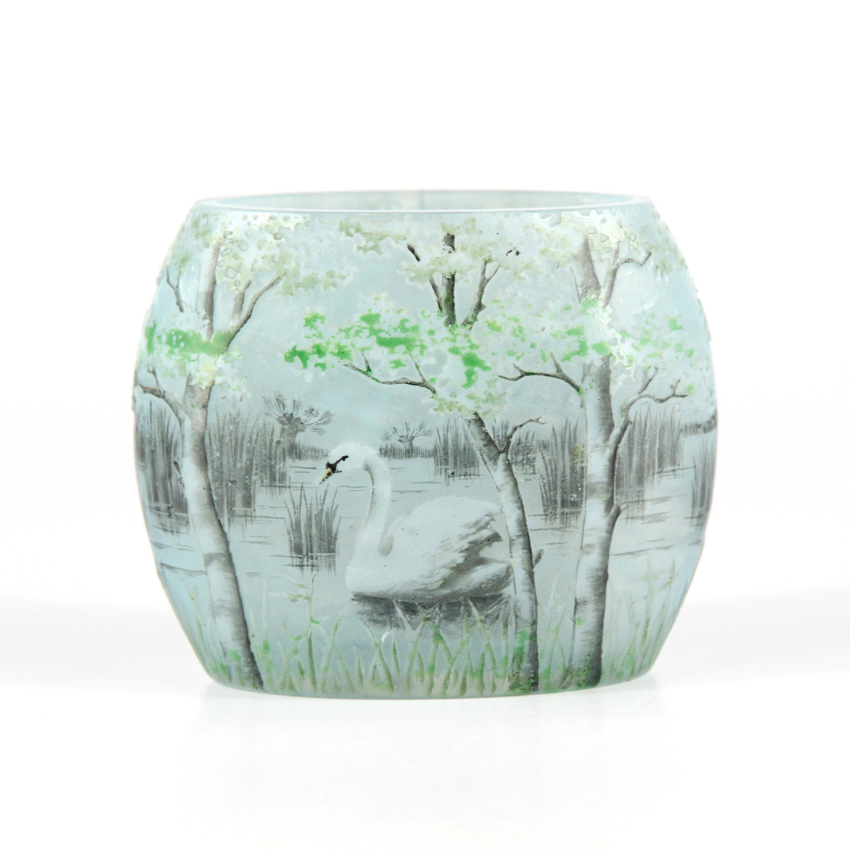 Vase Daum Nancy (Cygne)
