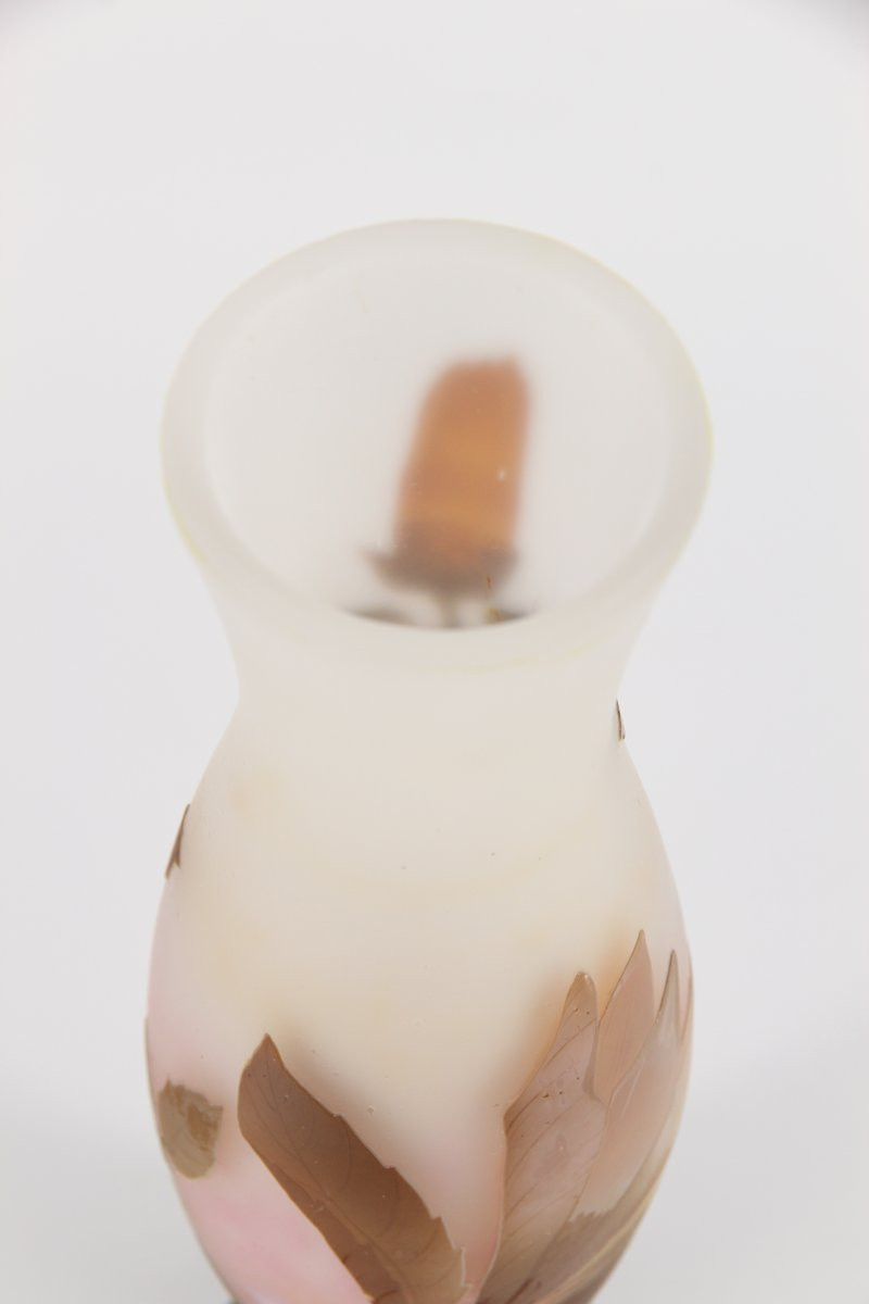 Vase Daum Nancy (Magnolia)-photo-4