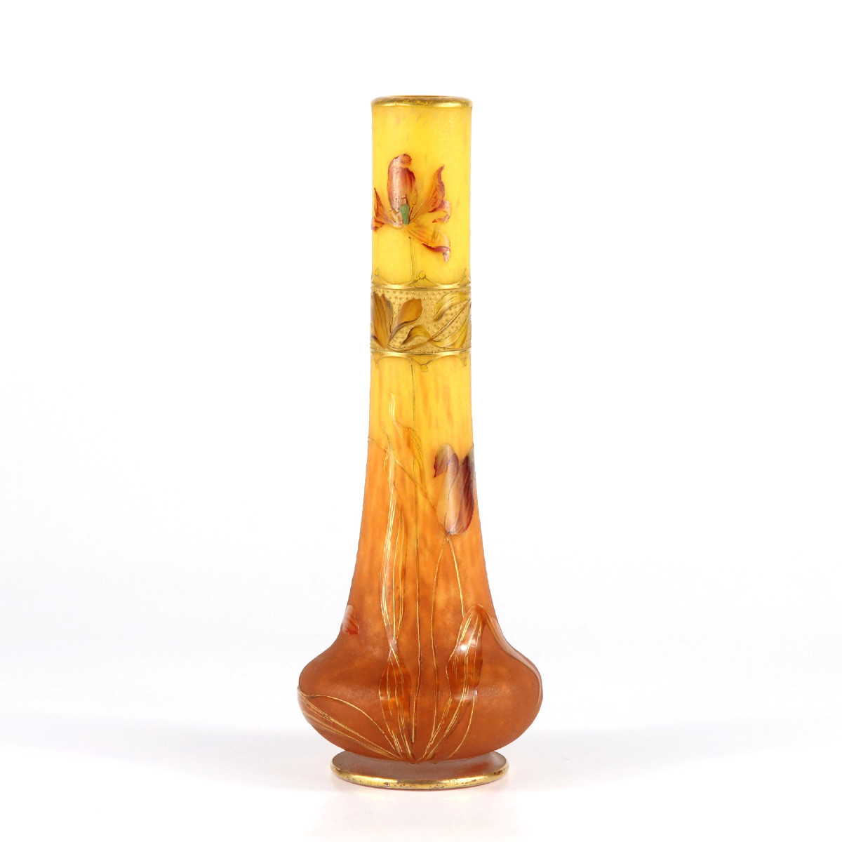 Vase Daum Nancy (tulipes)