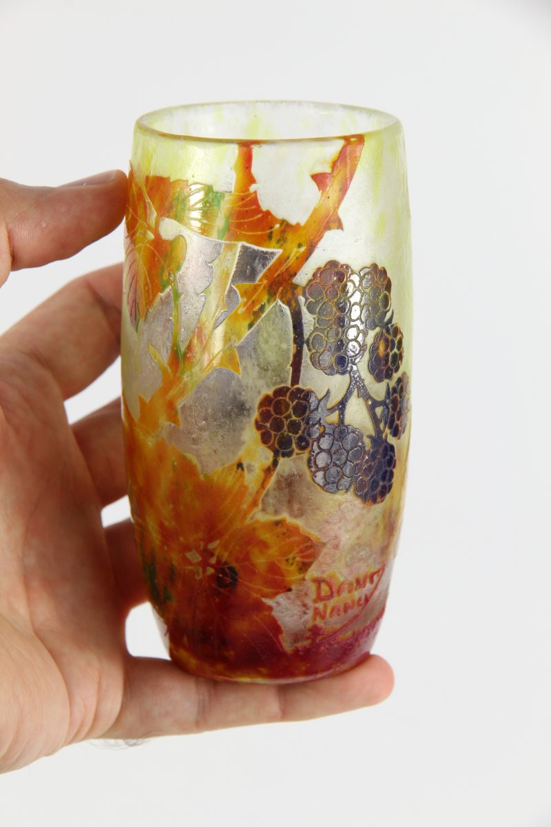 Daum Nancy Vase (blackberries)-photo-8