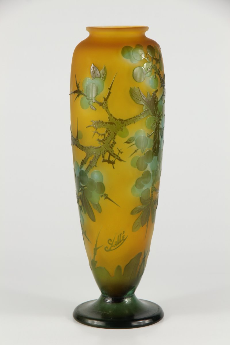 Vase Gallé (Prunellier)-photo-4