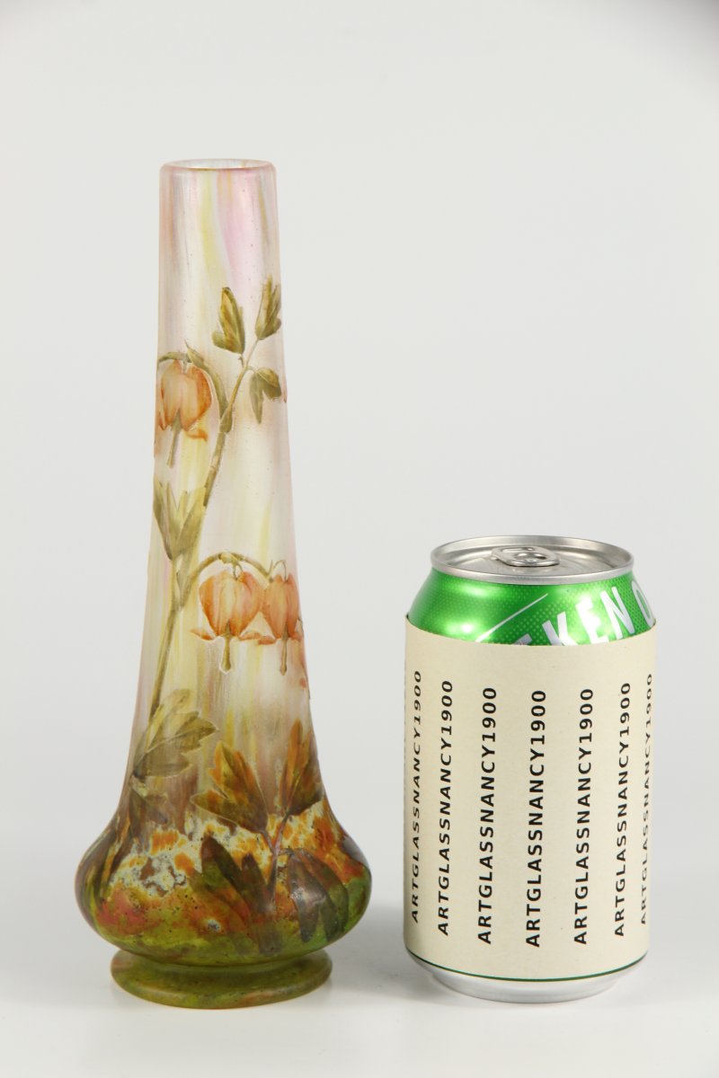 Vase Daum Nancy (Cœur de Jeannette)-photo-2