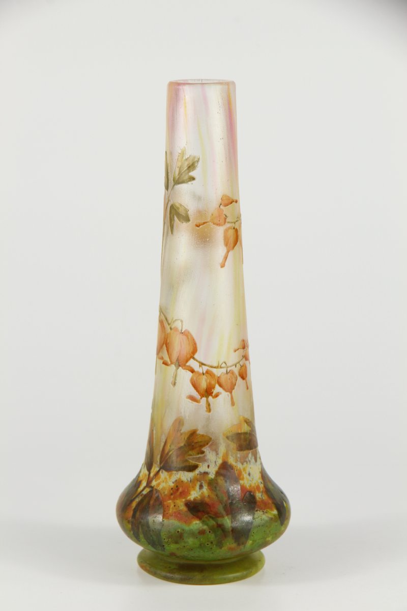Vase Daum Nancy (Cœur de Jeannette)-photo-2