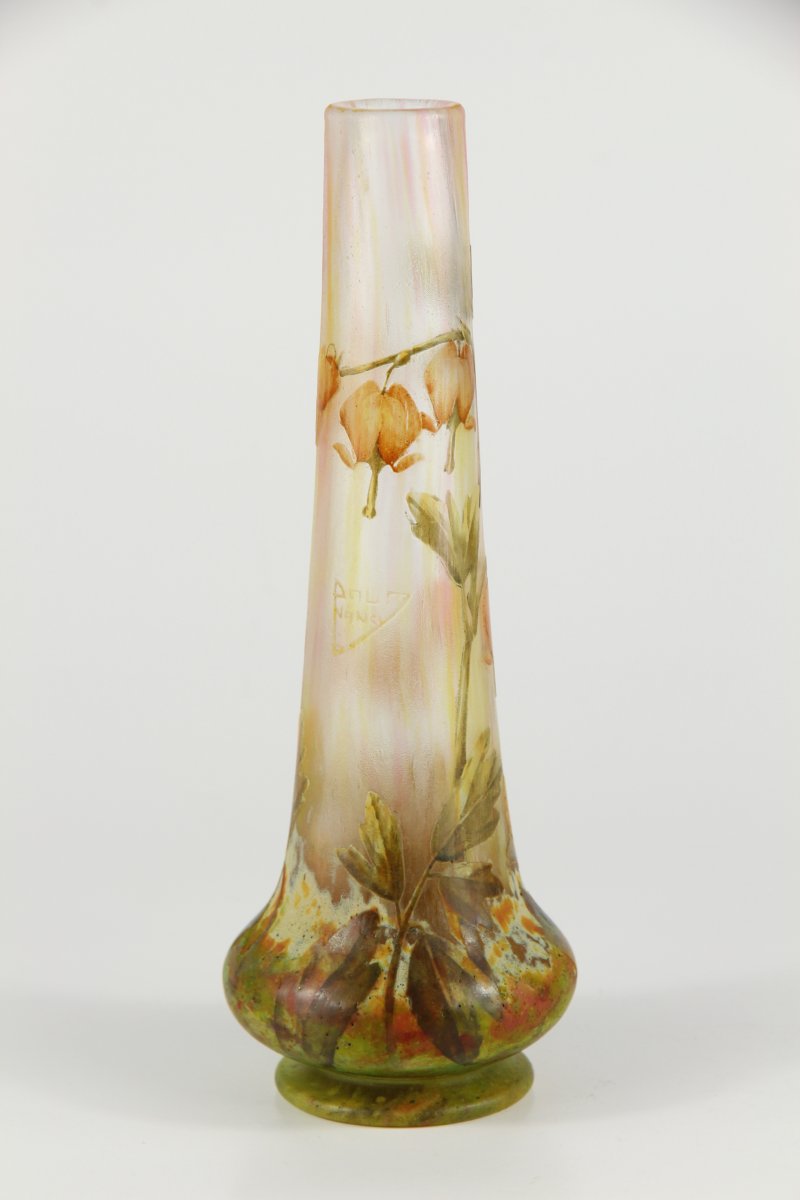 Vase Daum Nancy (Cœur de Jeannette)-photo-4