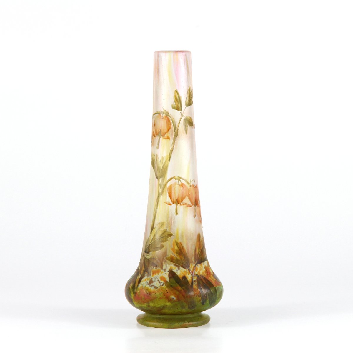 Vase Daum Nancy (Cœur de Jeannette)