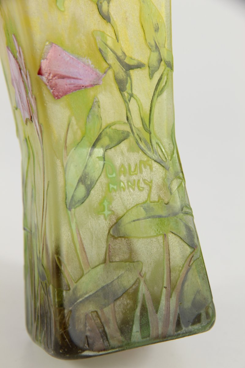Daum Nancy Vase (morning Glory)-photo-4