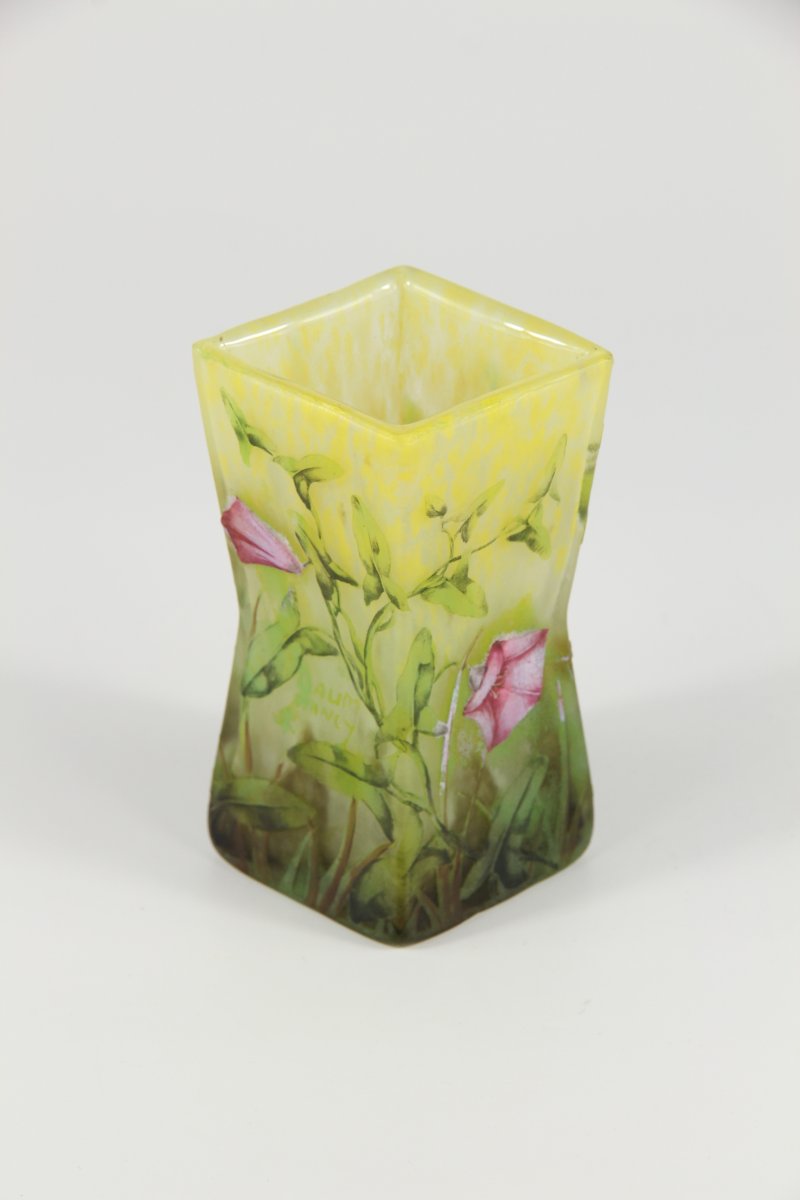 Daum Nancy Vase (morning Glory)-photo-2