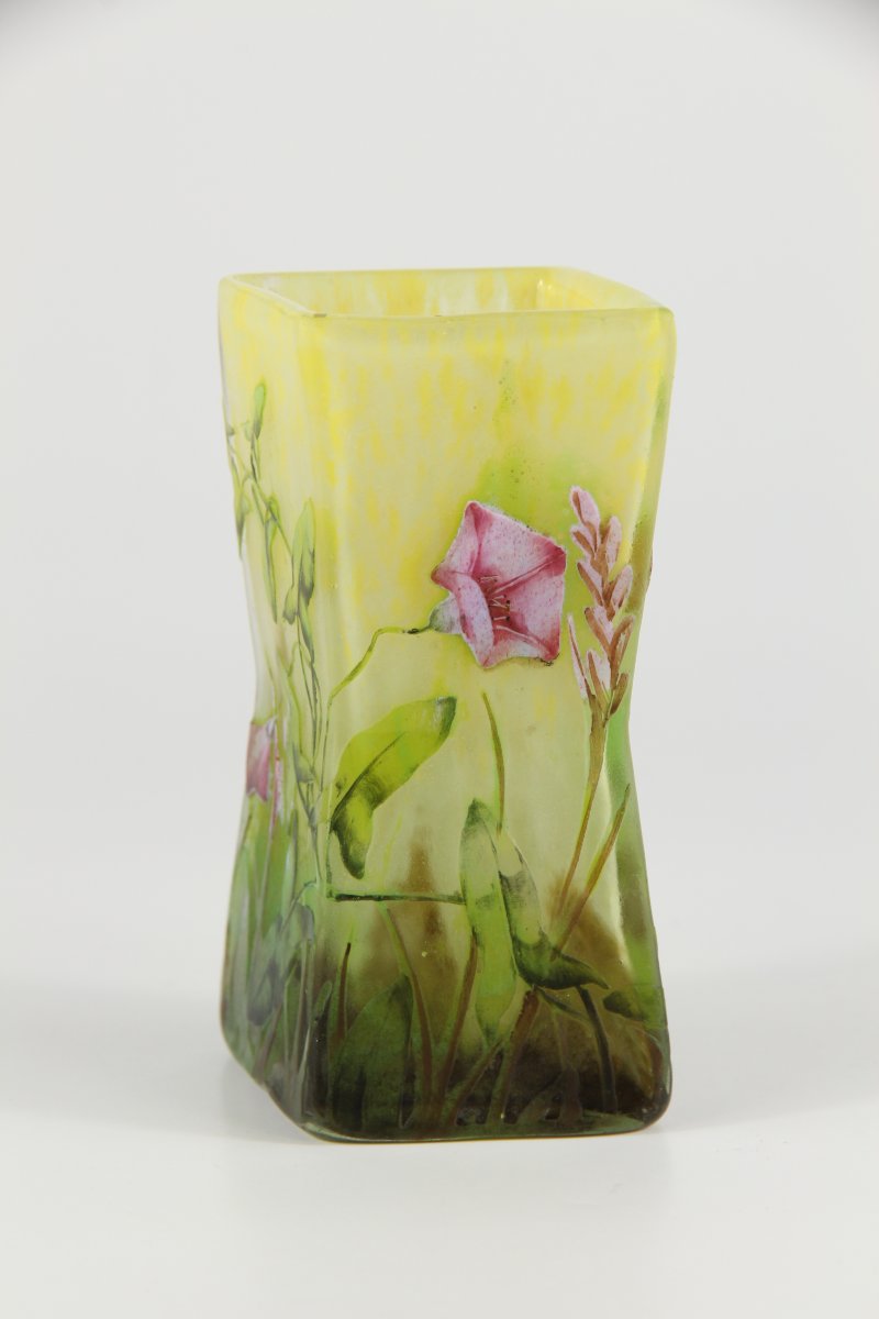 Daum Nancy Vase (morning Glory)-photo-5