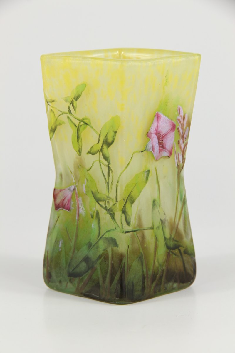 Daum Nancy Vase (morning Glory)-photo-6