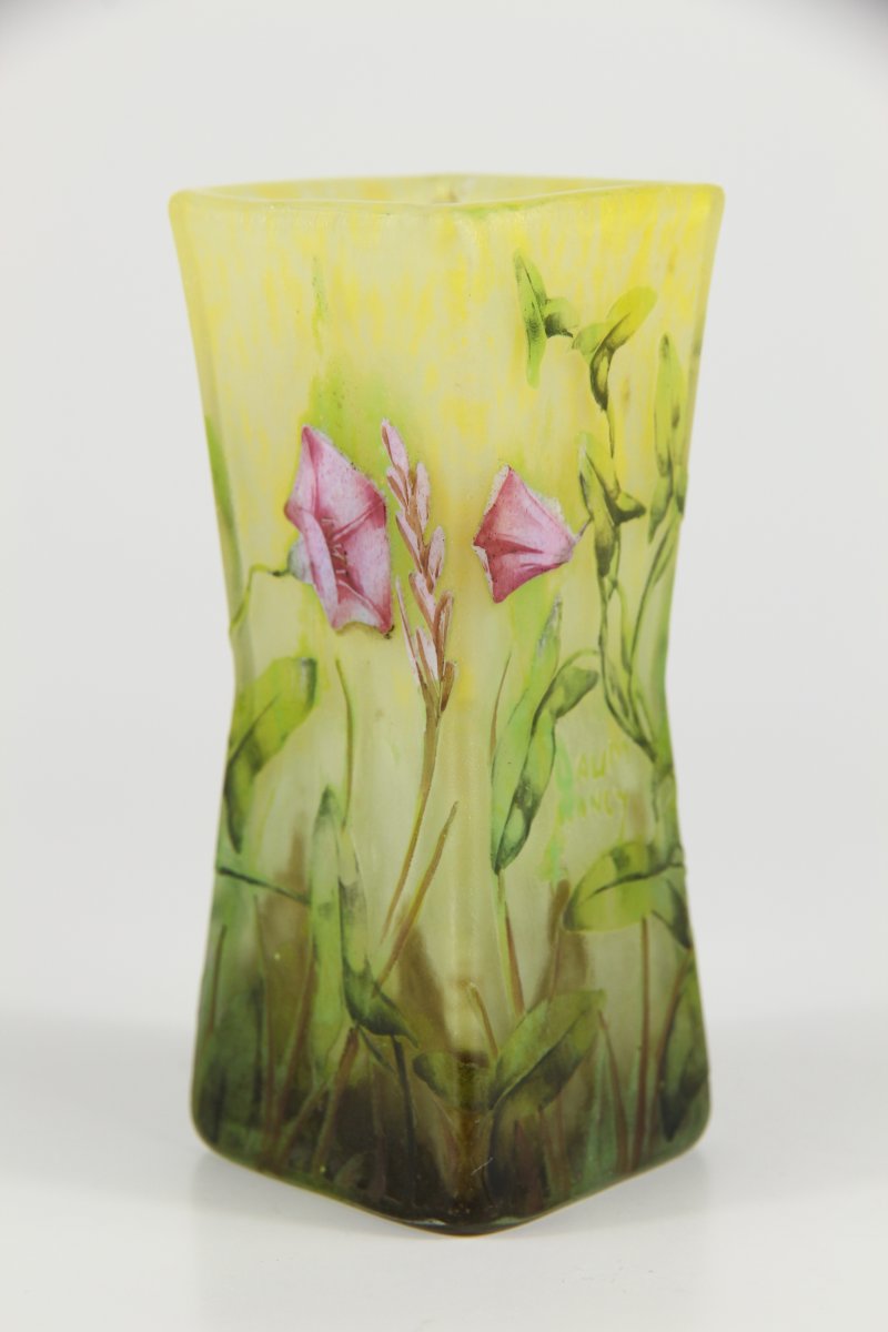 Daum Nancy Vase (morning Glory)-photo-7