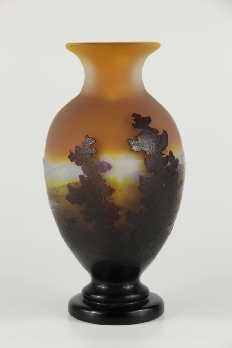 Vase Gallé (La ligne bleue des Vosges)-photo-2