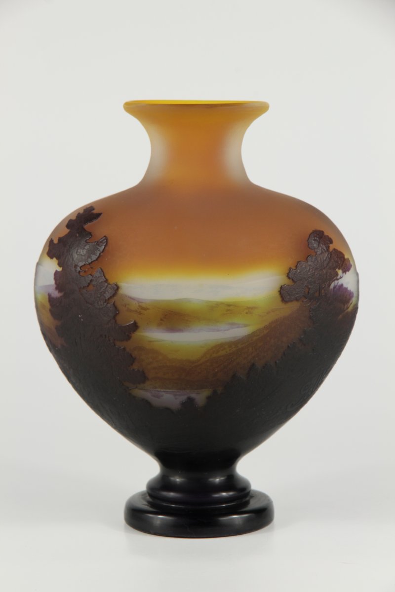 Vase Gallé (La ligne bleue des Vosges)-photo-3