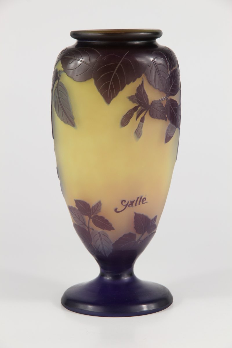 Gallé Vase (fuchsia)-photo-2