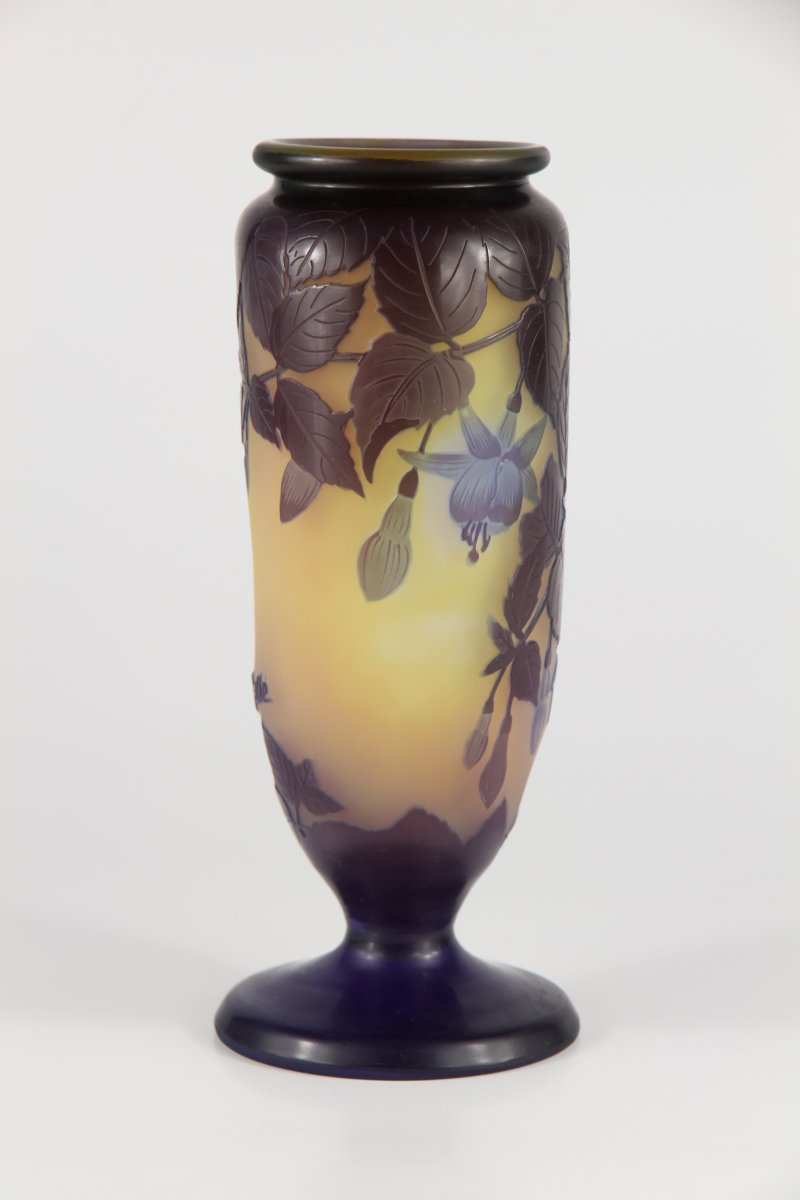 Gallé Vase (fuchsia)-photo-3