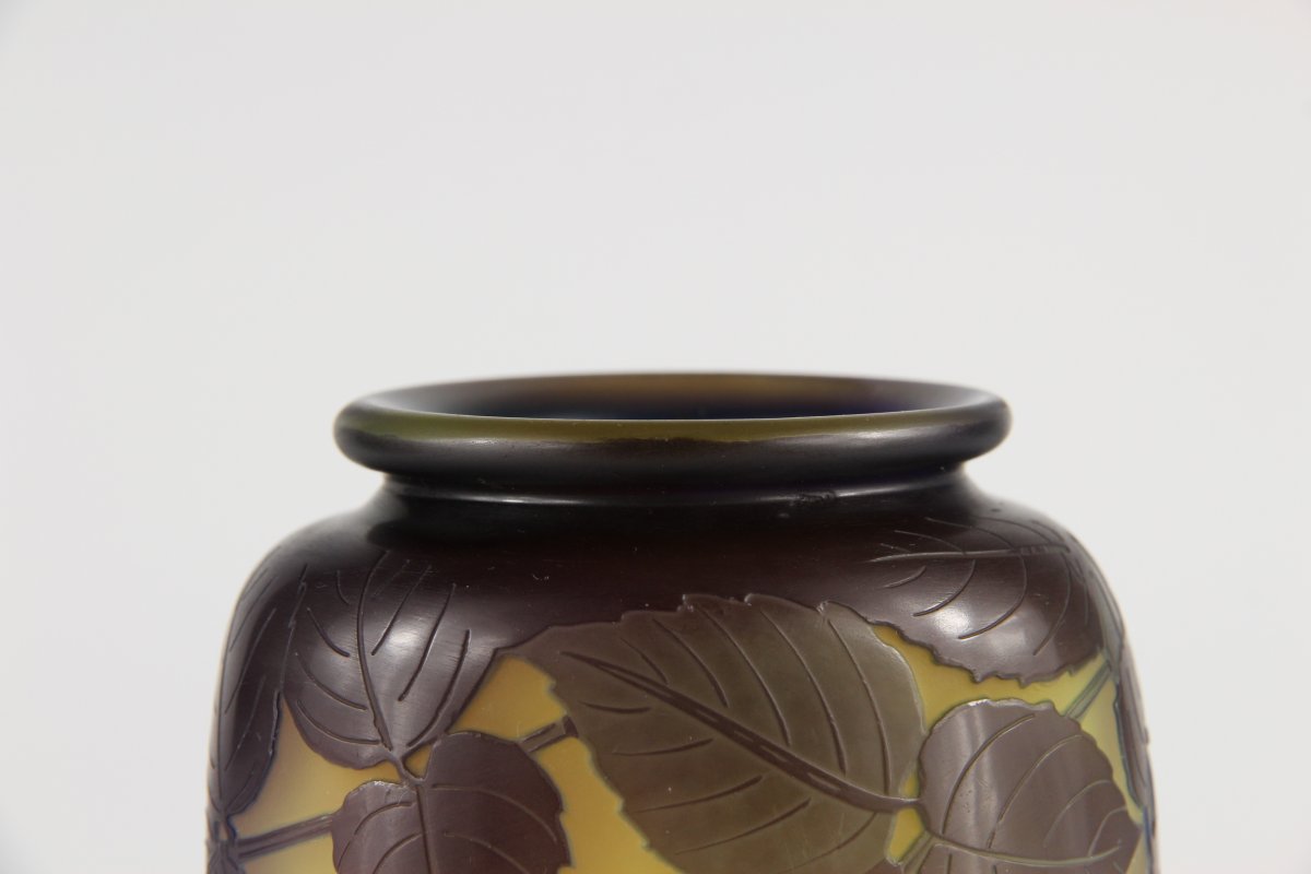 Gallé Vase (fuchsia)-photo-5