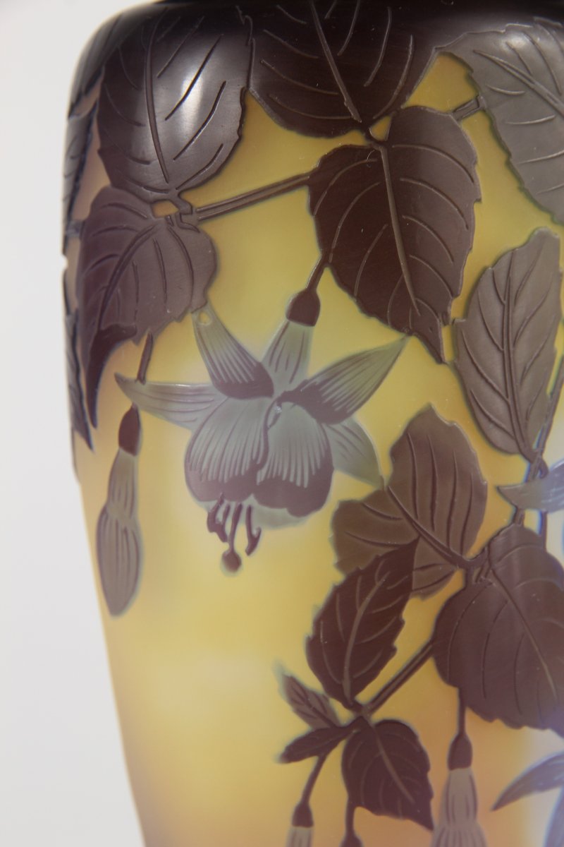 Gallé Vase (fuchsia)-photo-6