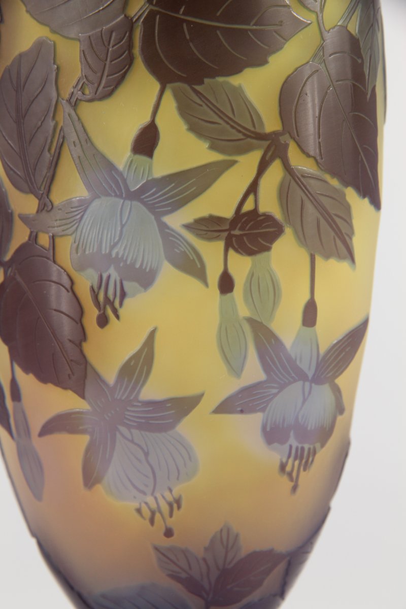 Gallé Vase (fuchsia)-photo-7