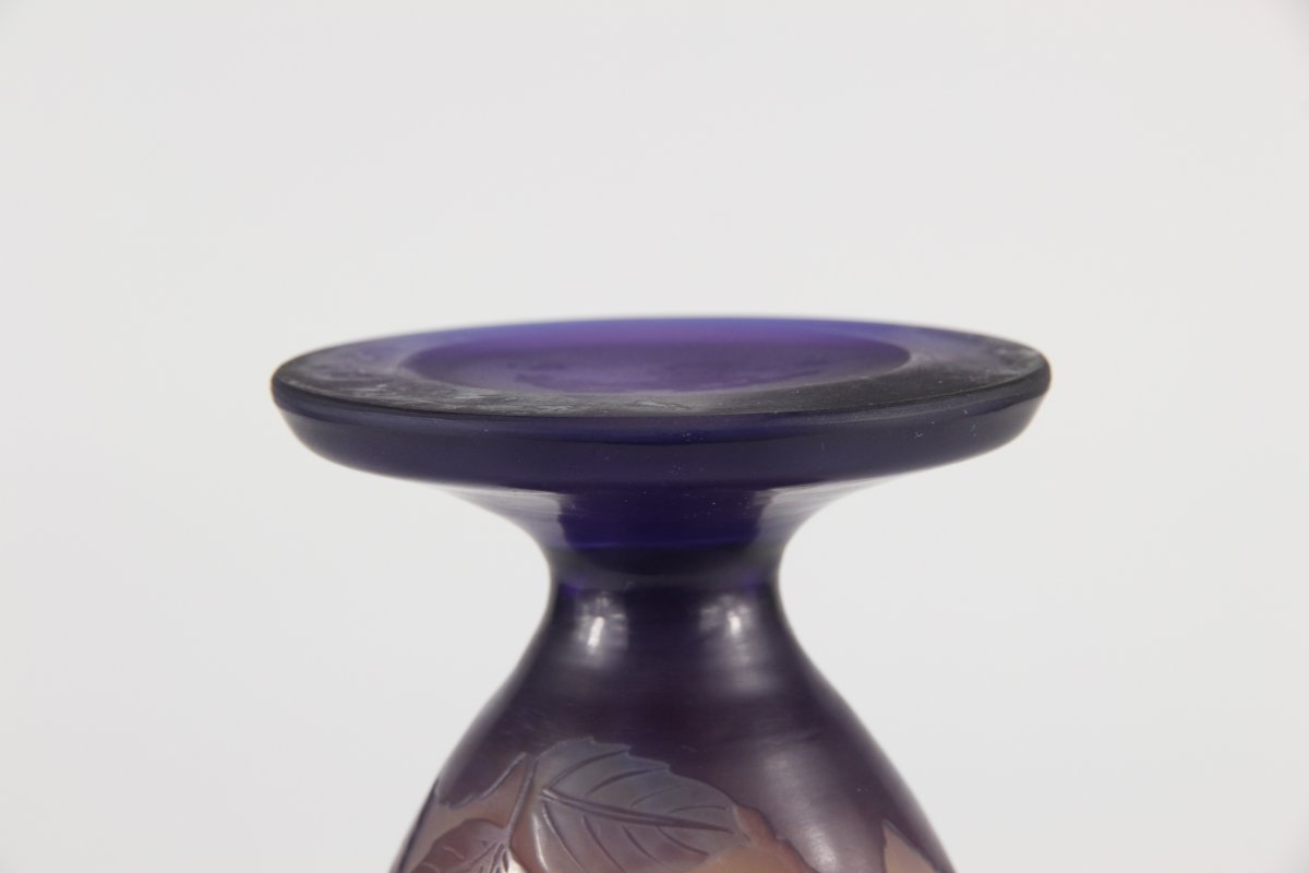 Gallé Vase (fuchsia)-photo-8