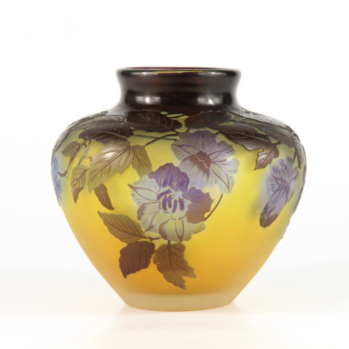 Gallé Vase (cobaea)