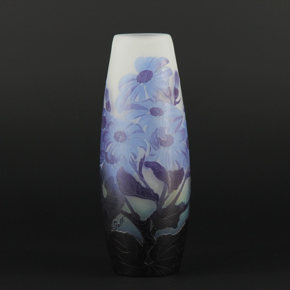 Vase Gallé (Cinéraires)