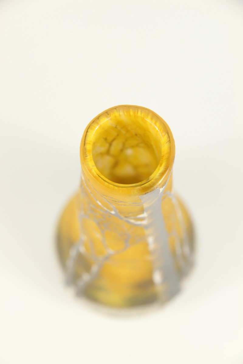 Daum Nancy Vase (winter Landscape)-photo-6