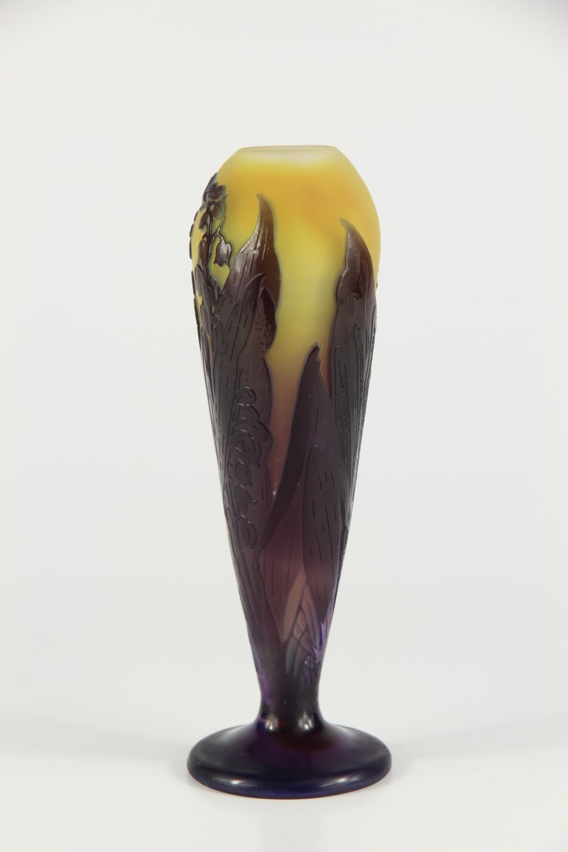 Gallé Vase (lilies Of The Valley)-photo-1