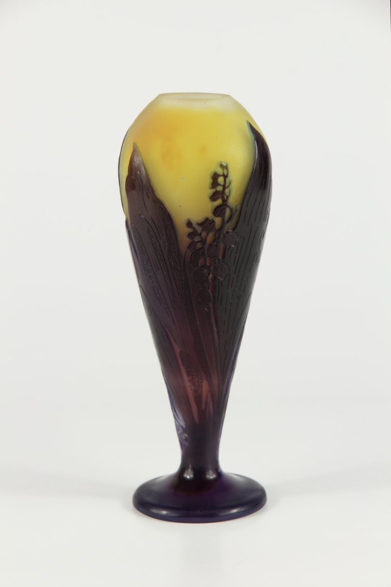 Gallé Vase (lilies Of The Valley)-photo-2