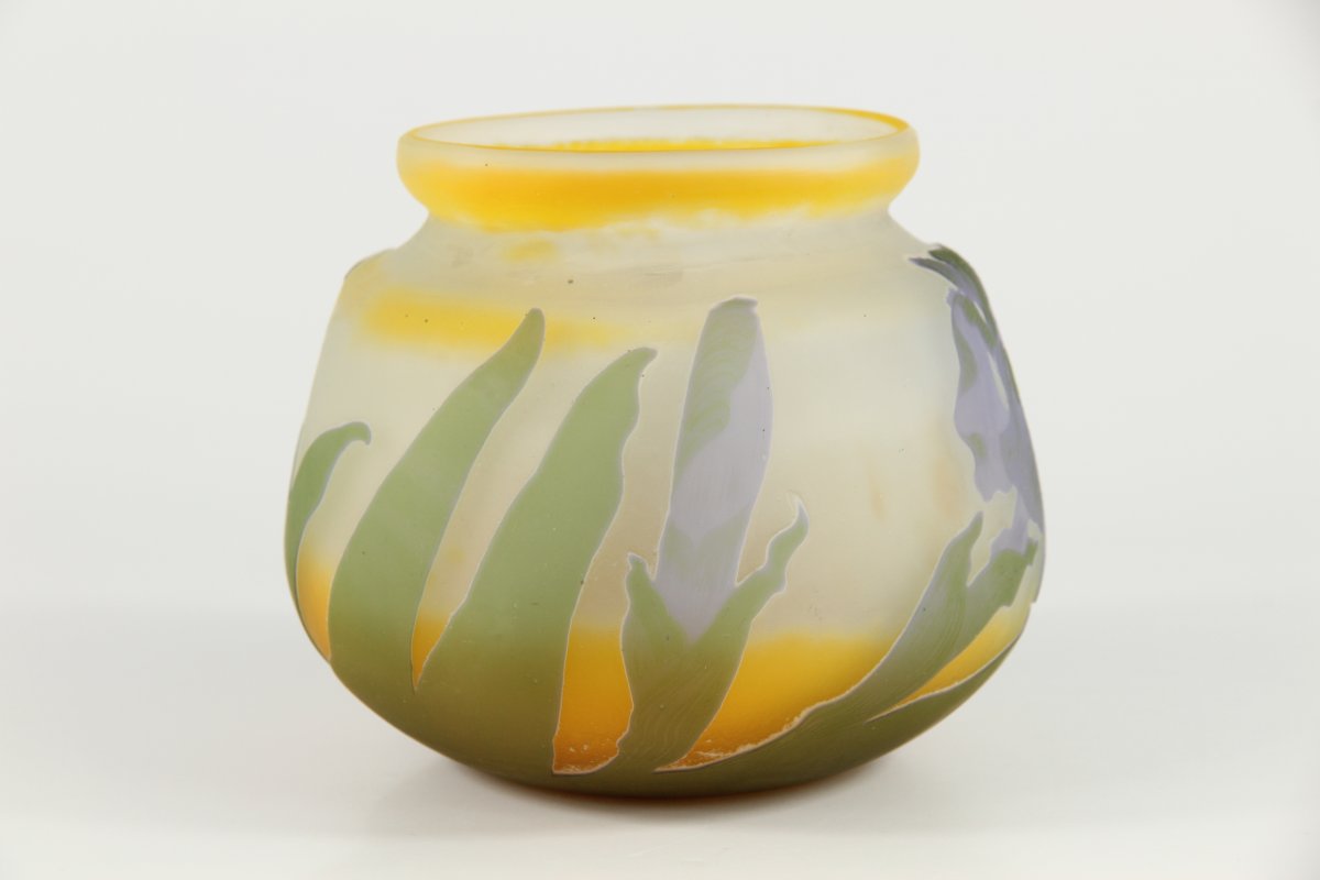 Vase Gallé (Iris)-photo-4