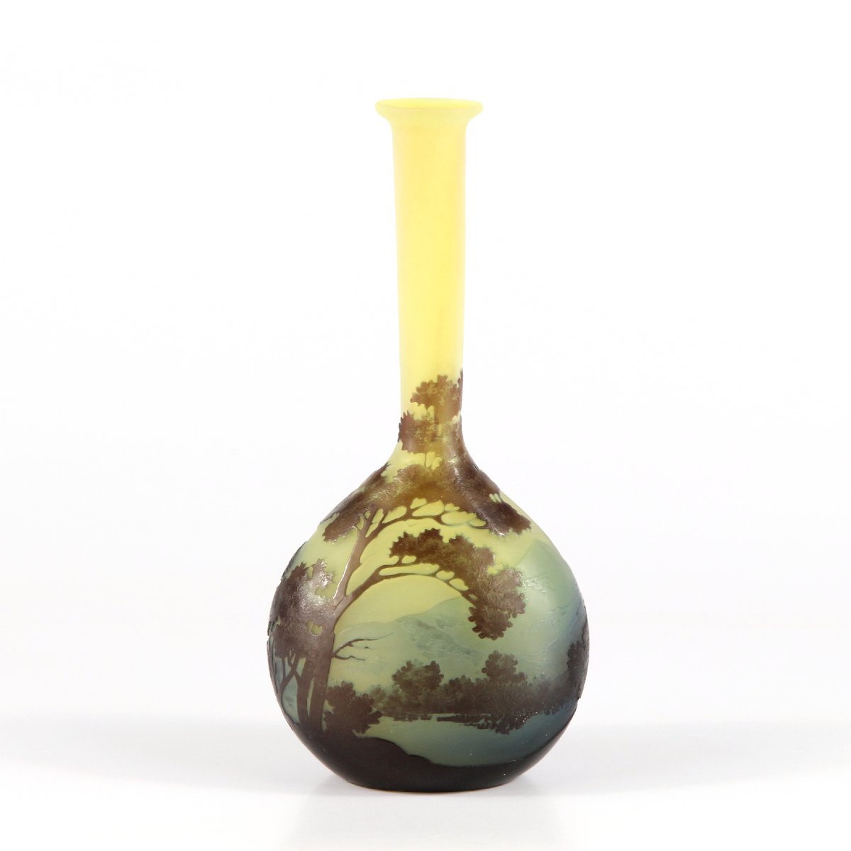 Gallé Vase (vosges Landscape )