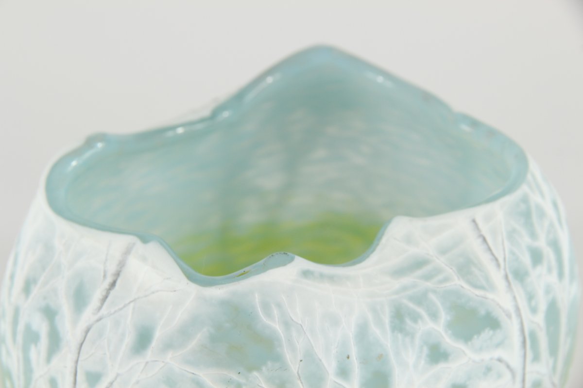 Daum Nancy Vase (winter Landscape)-photo-6