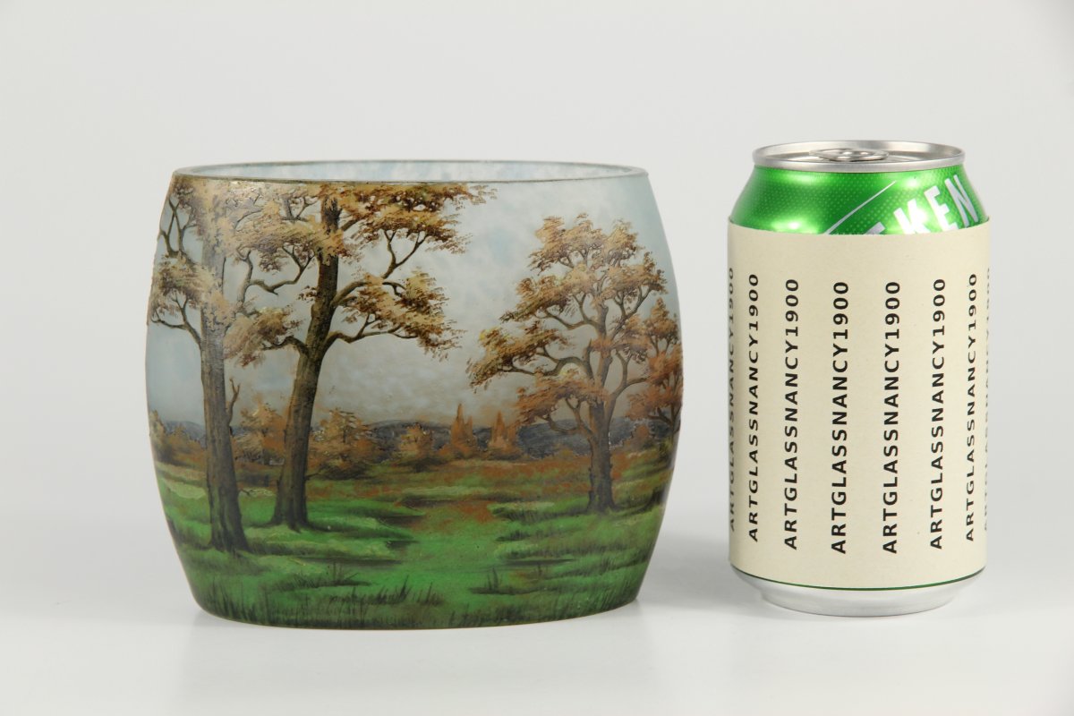 Daum Nancy Vase (lorraine Landscape)-photo-2