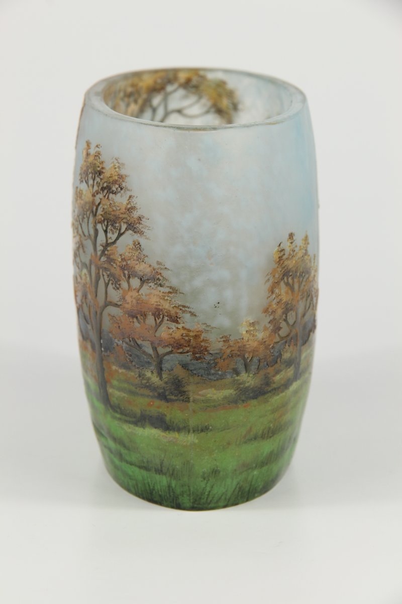 Daum Nancy Vase (lorraine Landscape)-photo-2