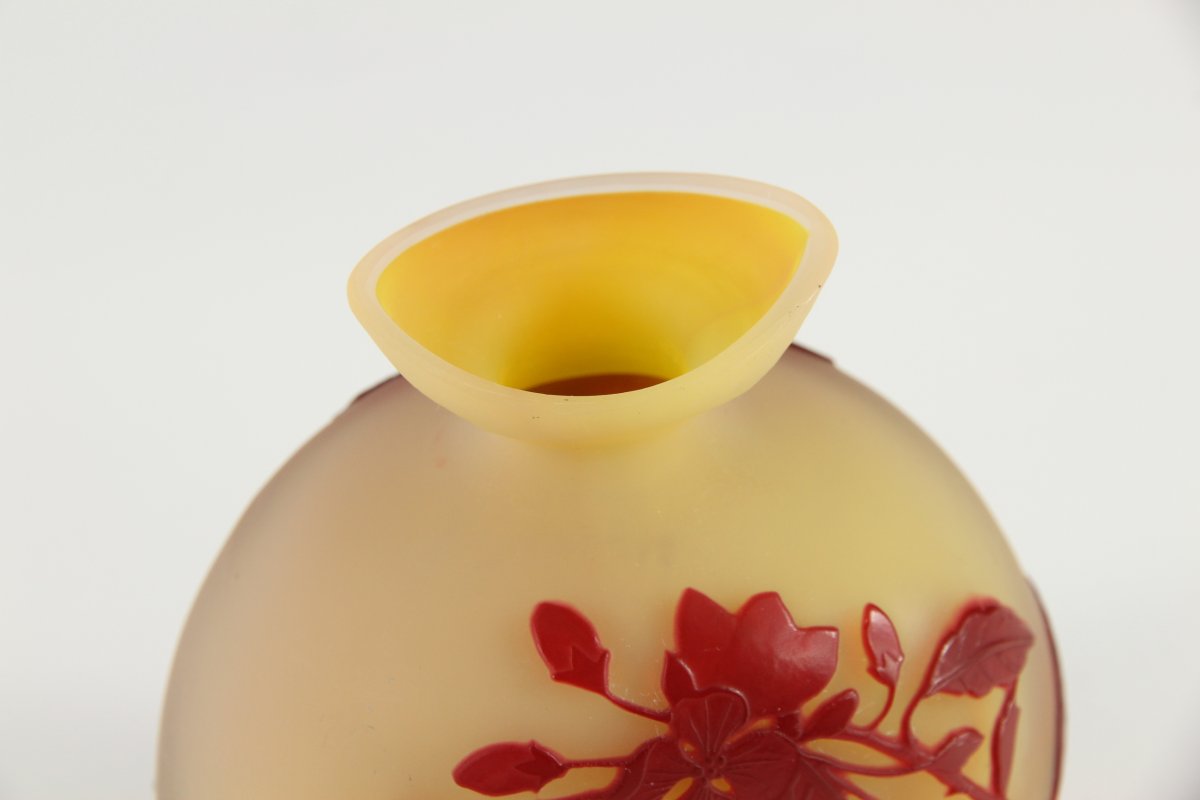 Vase Gallé (Cerisier)-photo-7