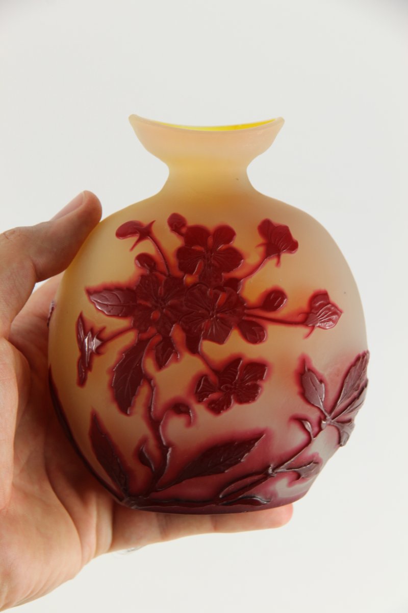 Vase Gallé (Cerisier)-photo-8