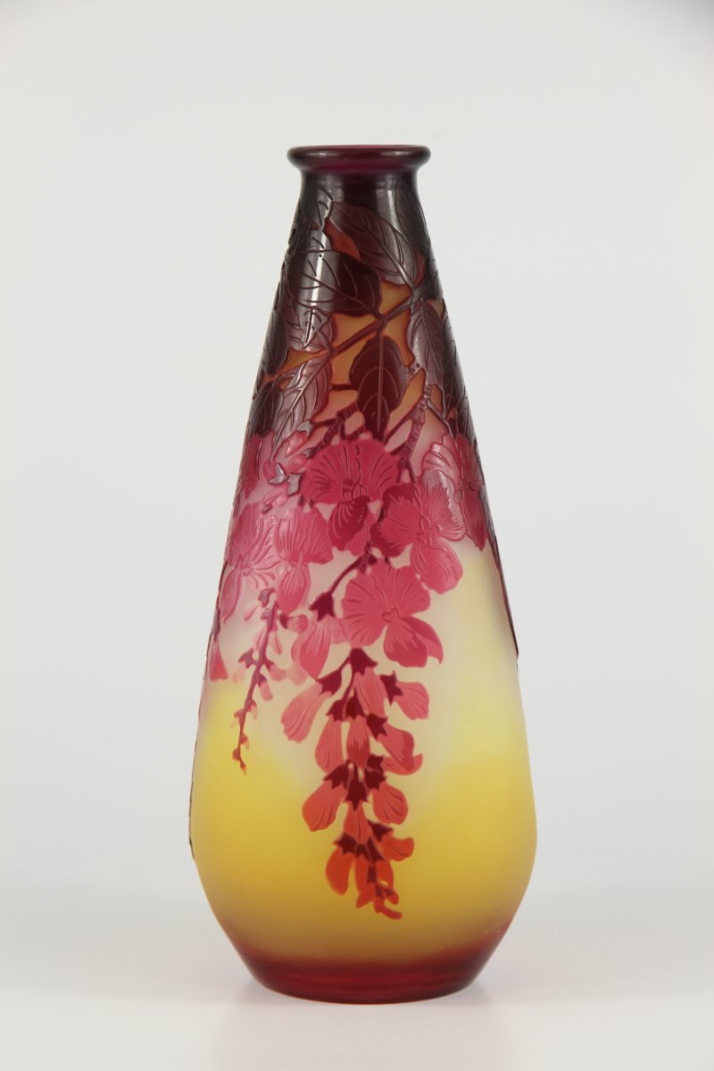 Vase Gallé (Glycines)-photo-2