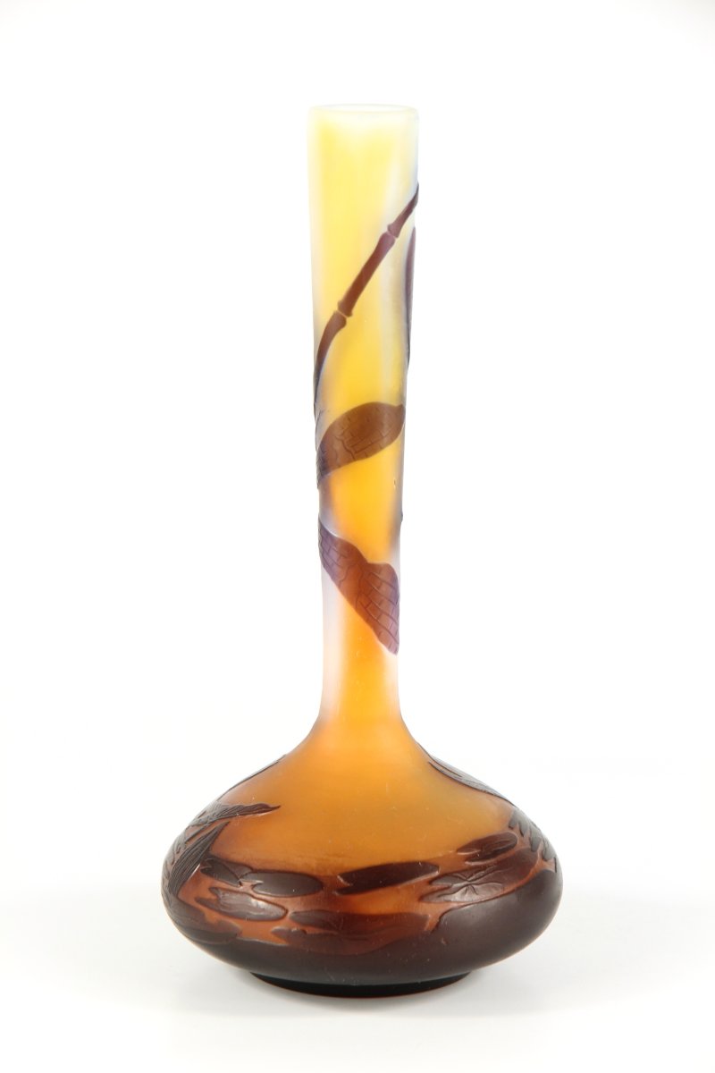 Vase Gallé (Libellule)-photo-2