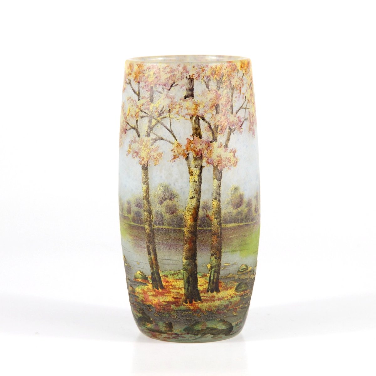 Daum Nancy Vase (autumn Landscape)