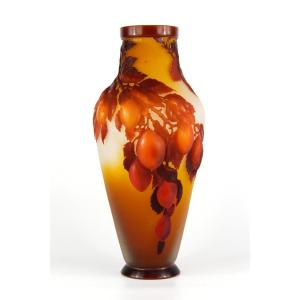 Vase Gallé (quetsches)